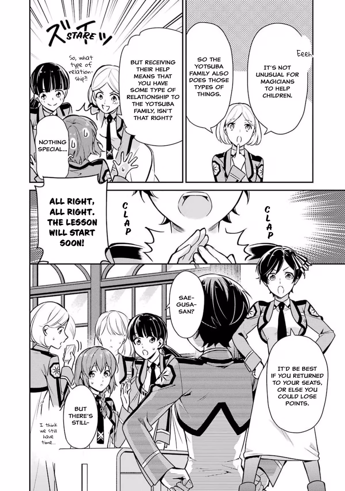 Read The Irregular at Magic High School: Master Clans Summit chapter 3 image 27 on Lezhin