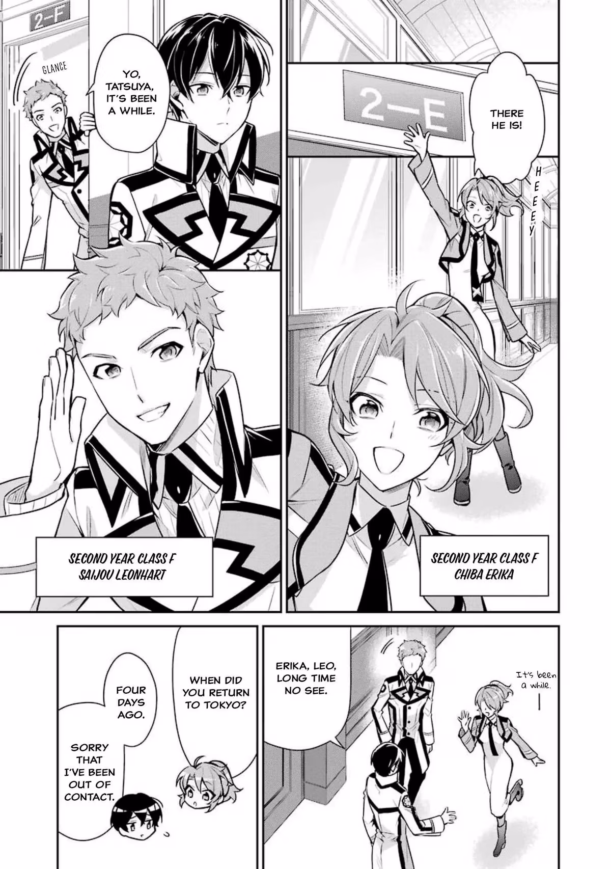 Read The Irregular at Magic High School: Master Clans Summit chapter 3 image 4 on Lezhin