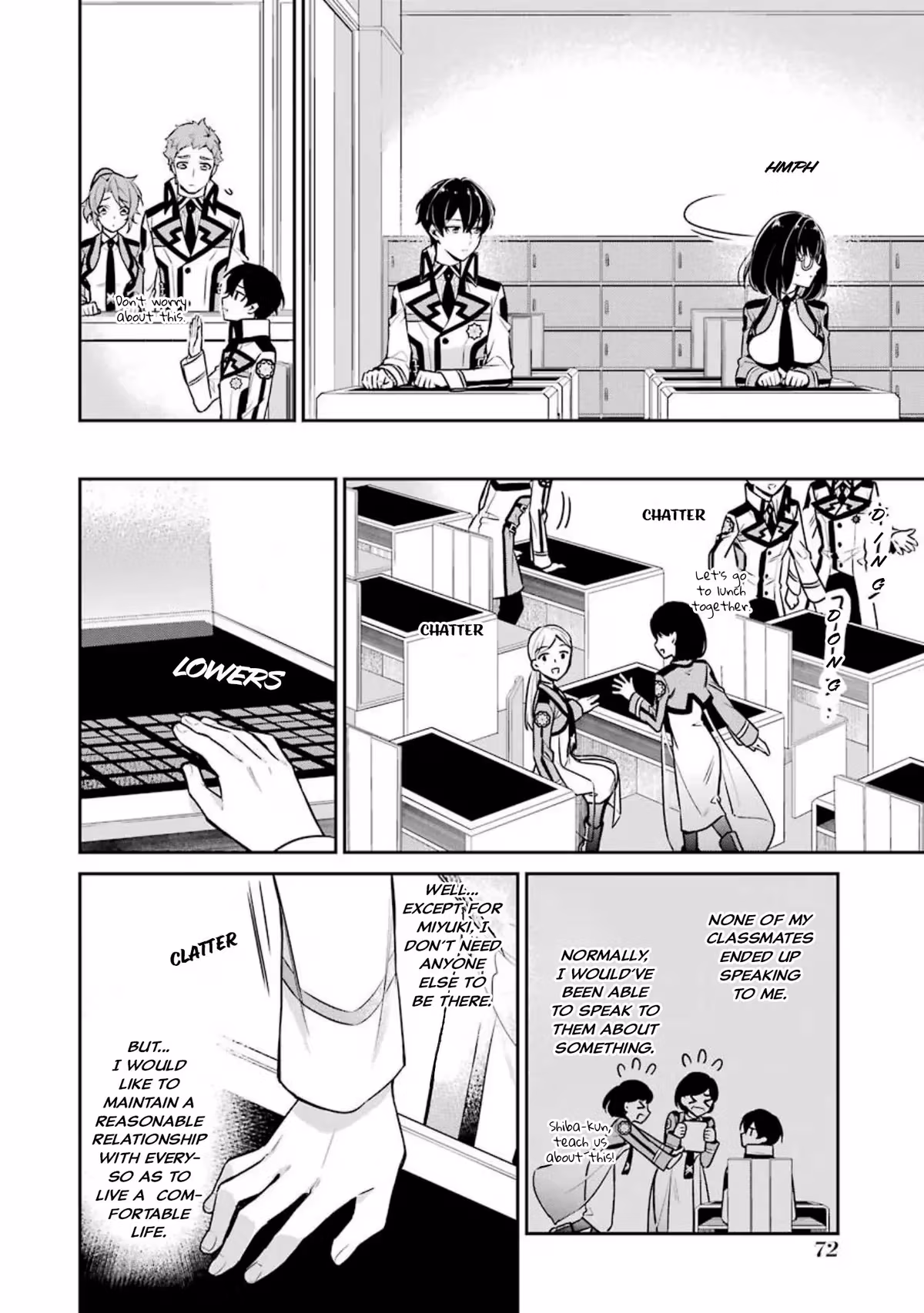 Read The Irregular at Magic High School: Master Clans Summit chapter 3 image 7 on Lezhin