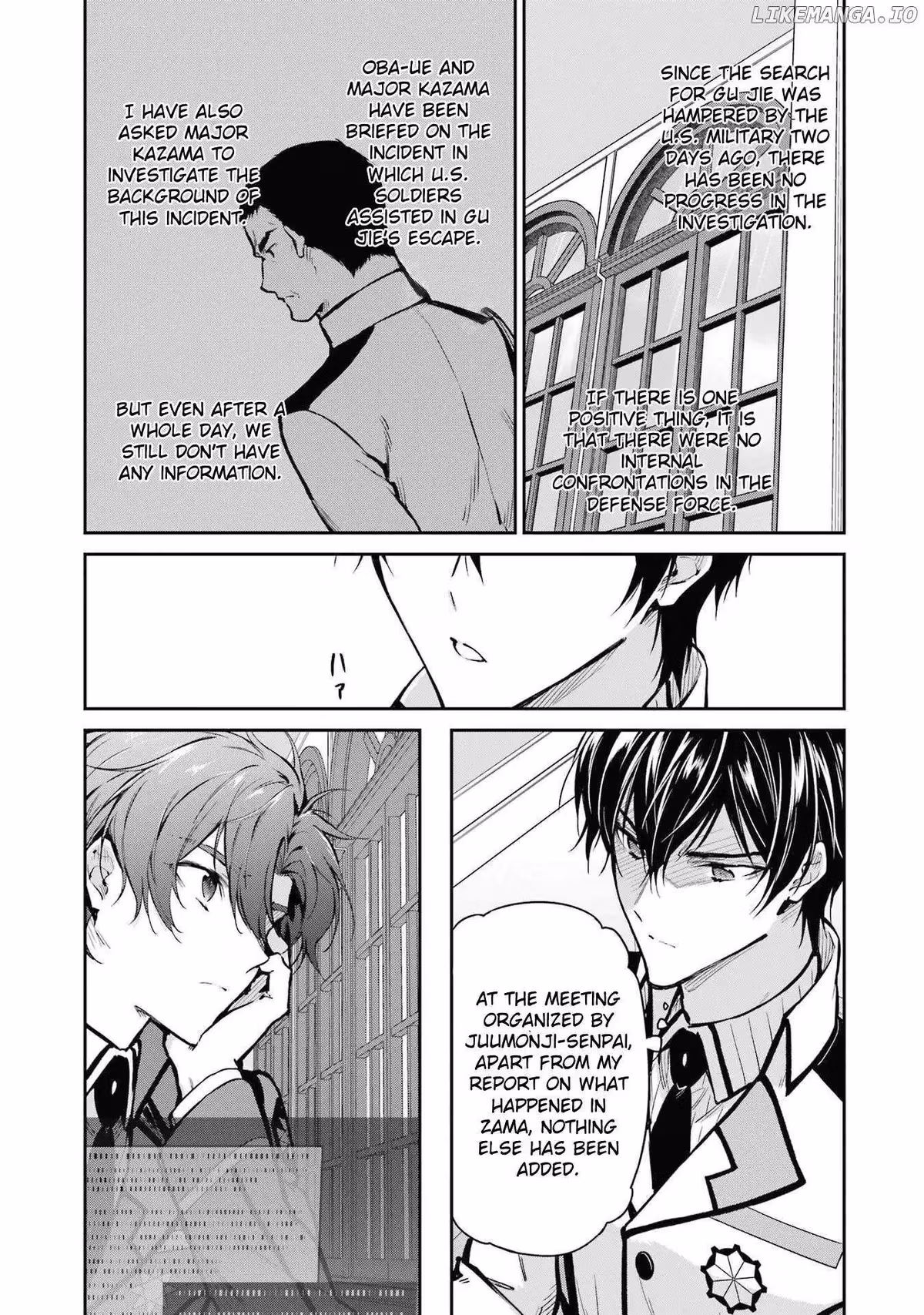 Read The Irregular at Magic High School: Master Clans Summit chapter 31 image 14 on Lezhin