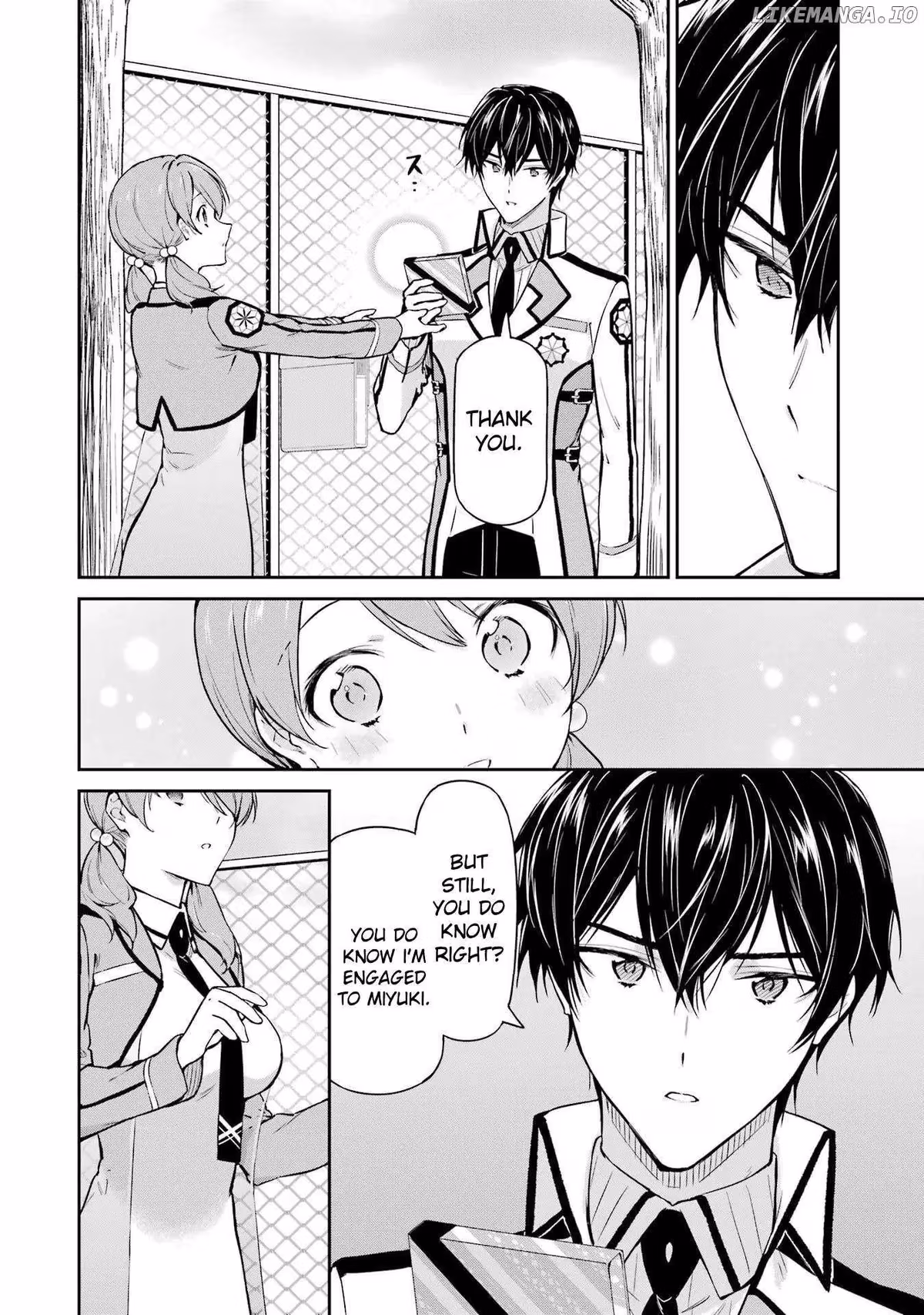 Read The Irregular at Magic High School: Master Clans Summit chapter 32 image 13 on Lezhin