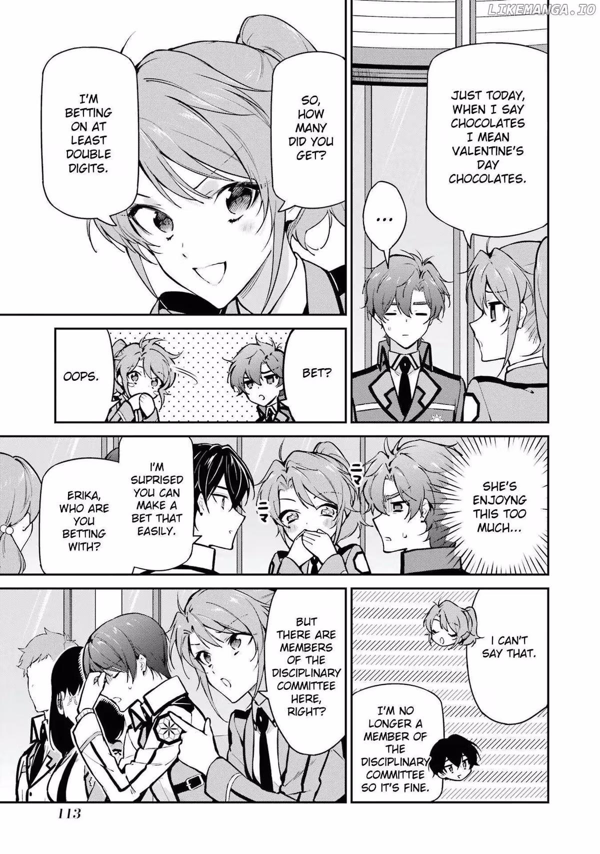 Read The Irregular at Magic High School: Master Clans Summit chapter 32 image 4 on Lezhin