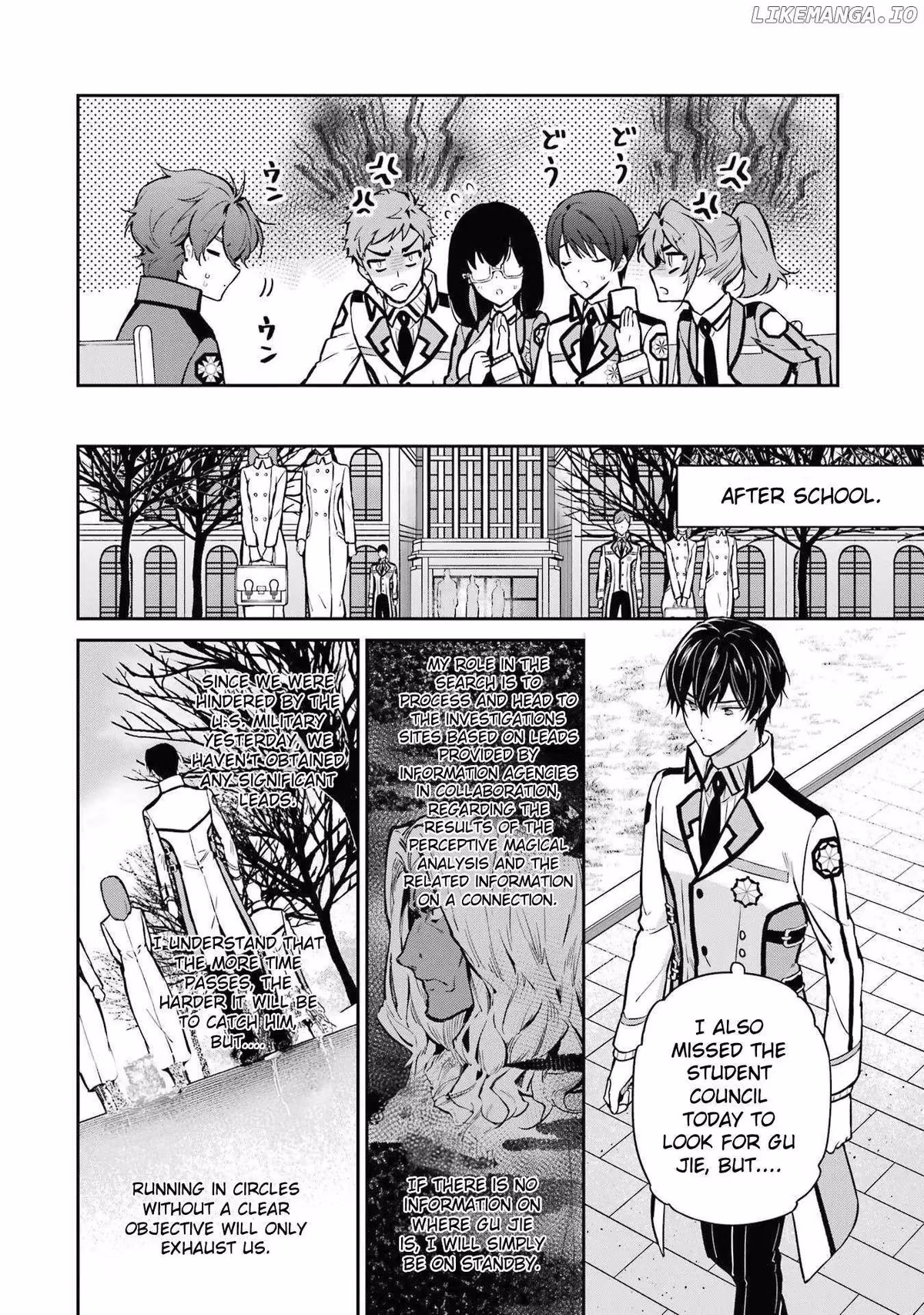 Read The Irregular at Magic High School: Master Clans Summit chapter 32 image 9 on Lezhin