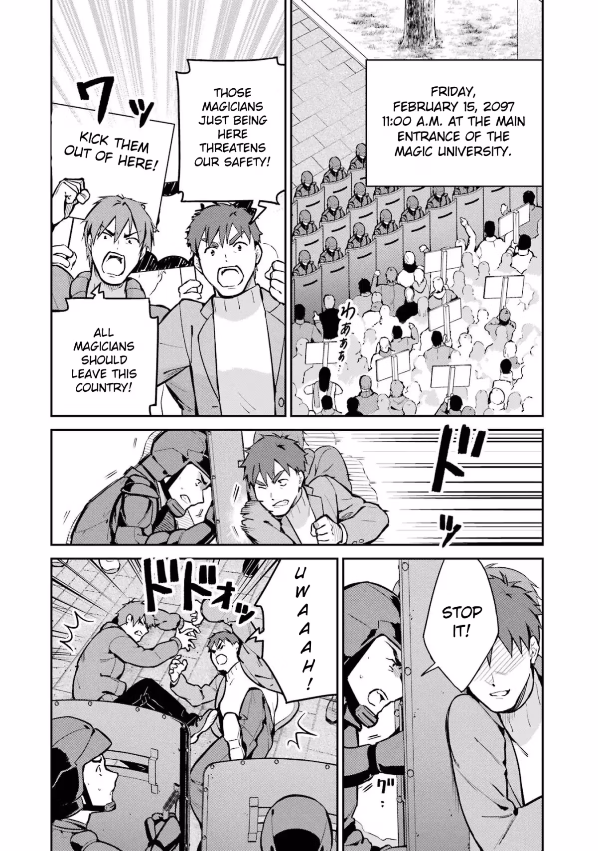 Read The Irregular at Magic High School: Master Clans Summit chapter 33 image 1 on Lezhin