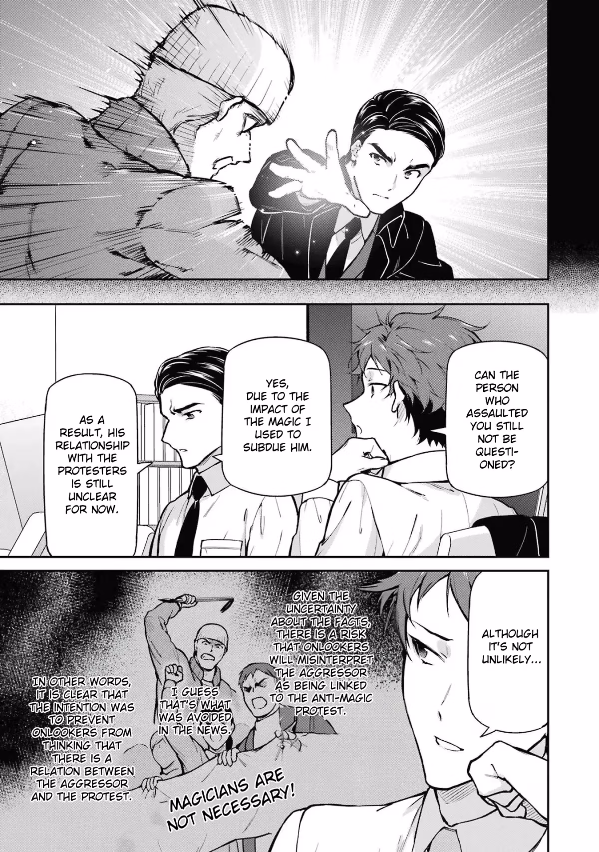 Read The Irregular at Magic High School: Master Clans Summit chapter 33 image 10 on Lezhin