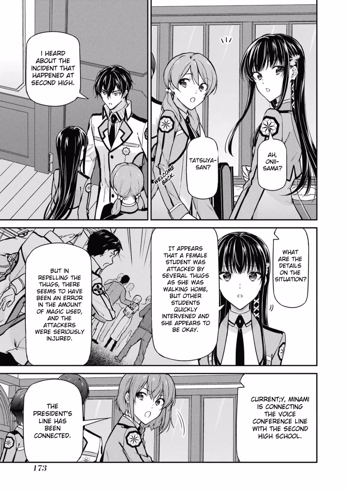 Read The Irregular at Magic High School: Master Clans Summit chapter 33 image 28 on Lezhin