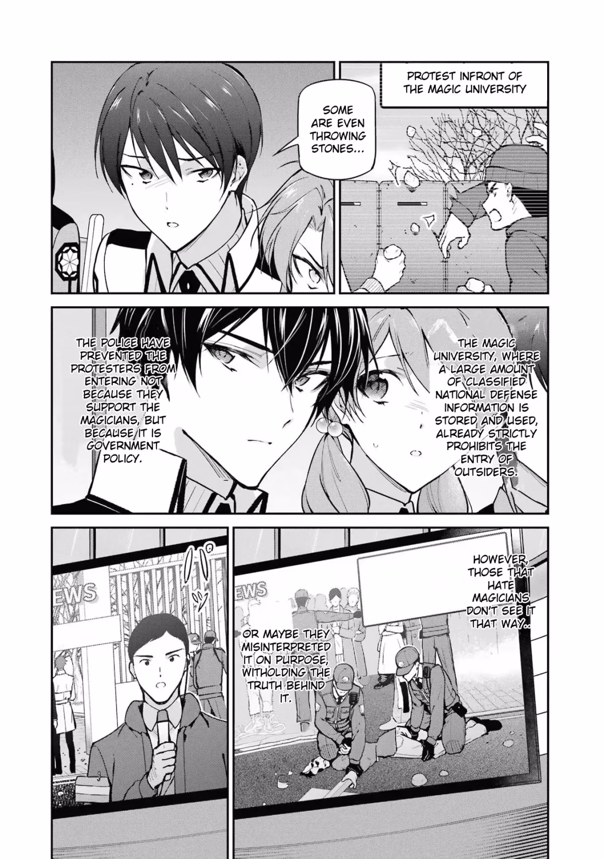 Read The Irregular at Magic High School: Master Clans Summit chapter 33 image 3 on Lezhin