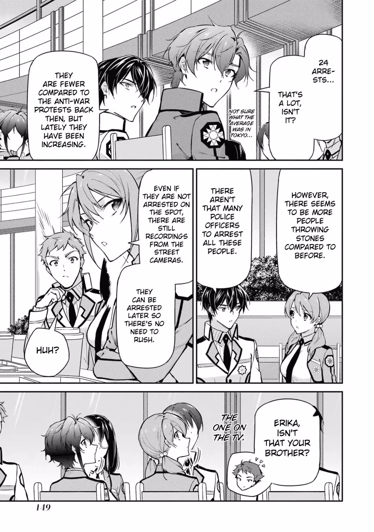 Read The Irregular at Magic High School: Master Clans Summit chapter 33 image 4 on Lezhin