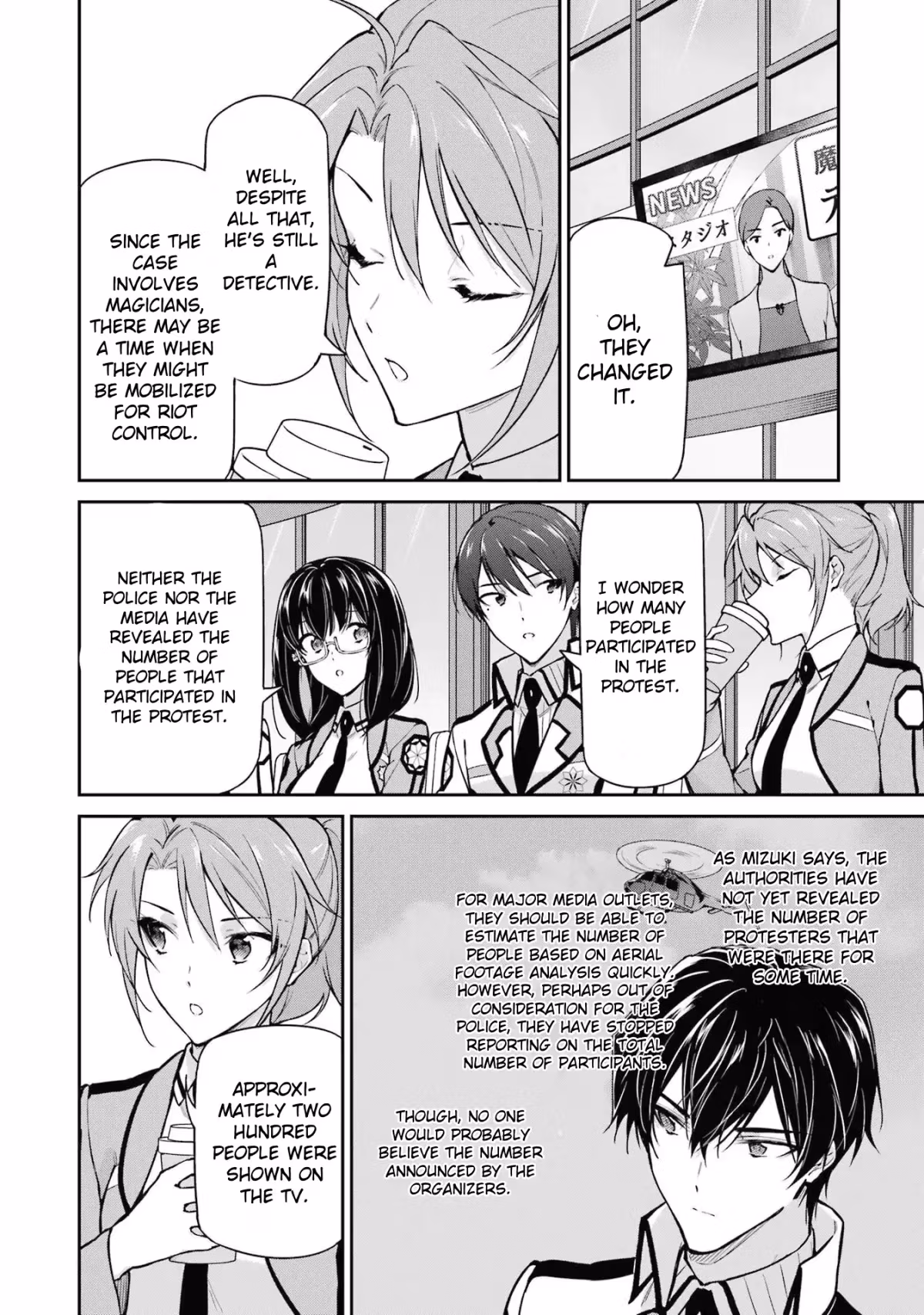 Read The Irregular at Magic High School: Master Clans Summit chapter 33 image 5 on Lezhin