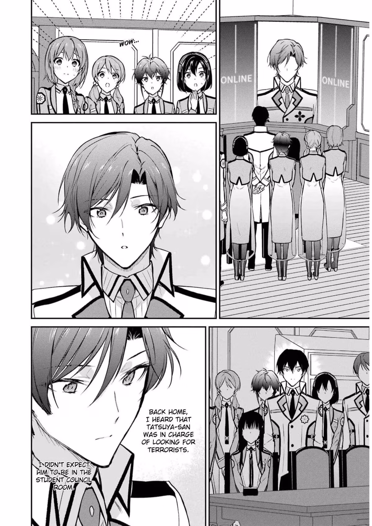 Read The Irregular at Magic High School: Master Clans Summit chapter 34 image 4 on Lezhin
