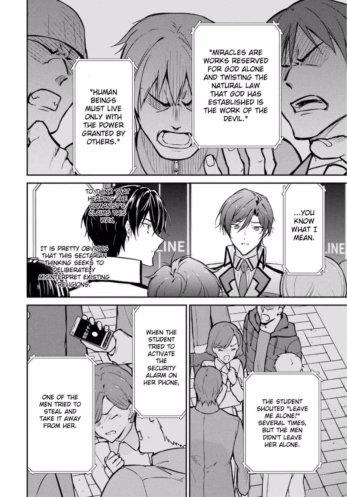 Read The Irregular at Magic High School: Master Clans Summit chapter 34 image 6 on Lezhin