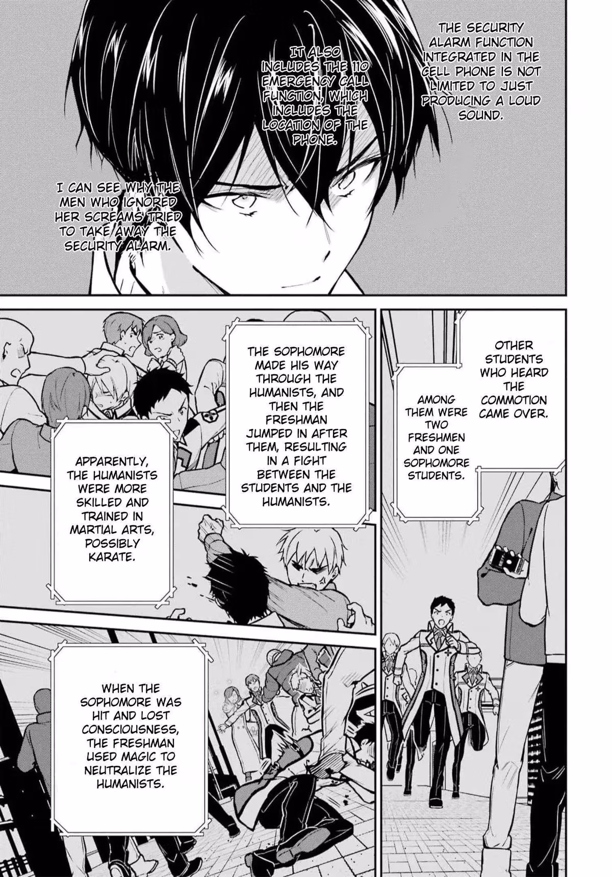 Read The Irregular at Magic High School: Master Clans Summit chapter 34 image 7 on Lezhin