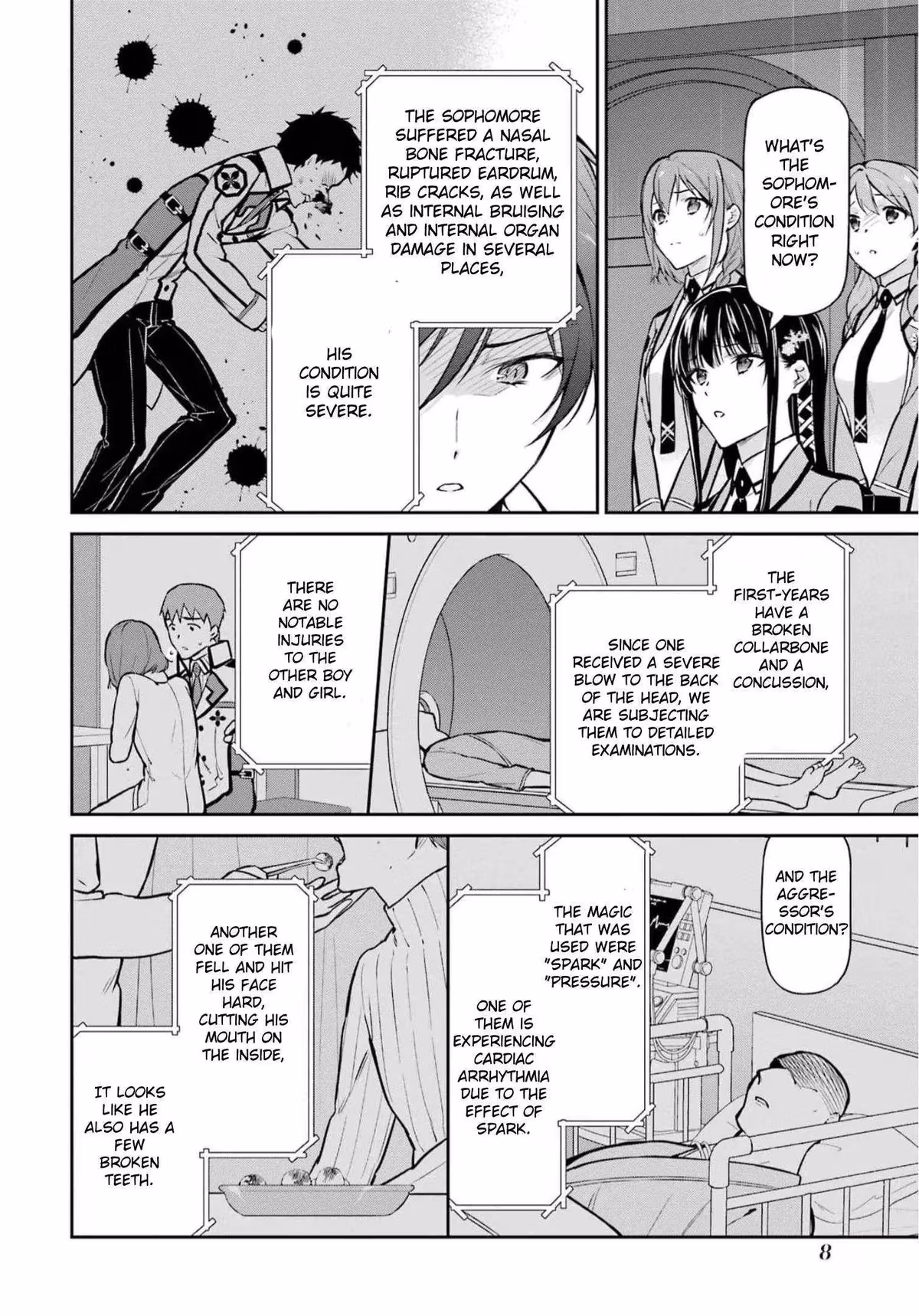 Read The Irregular at Magic High School: Master Clans Summit chapter 34 image 8 on Lezhin
