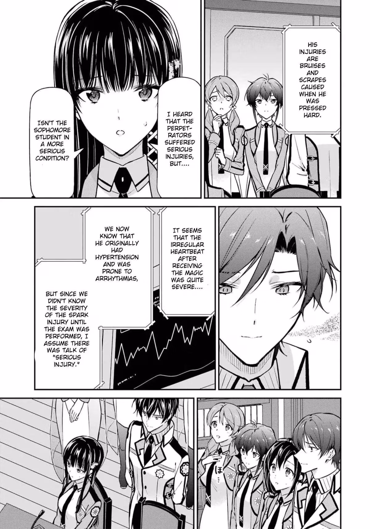 Read The Irregular at Magic High School: Master Clans Summit chapter 34 image 9 on Lezhin