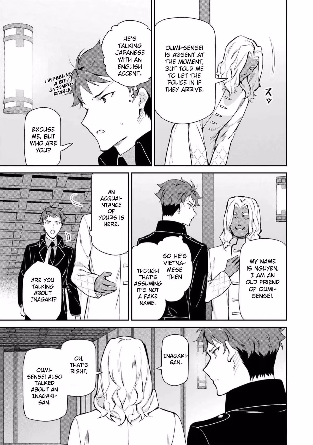 Read The Irregular at Magic High School: Master Clans Summit chapter 35 image 8 on Lezhin