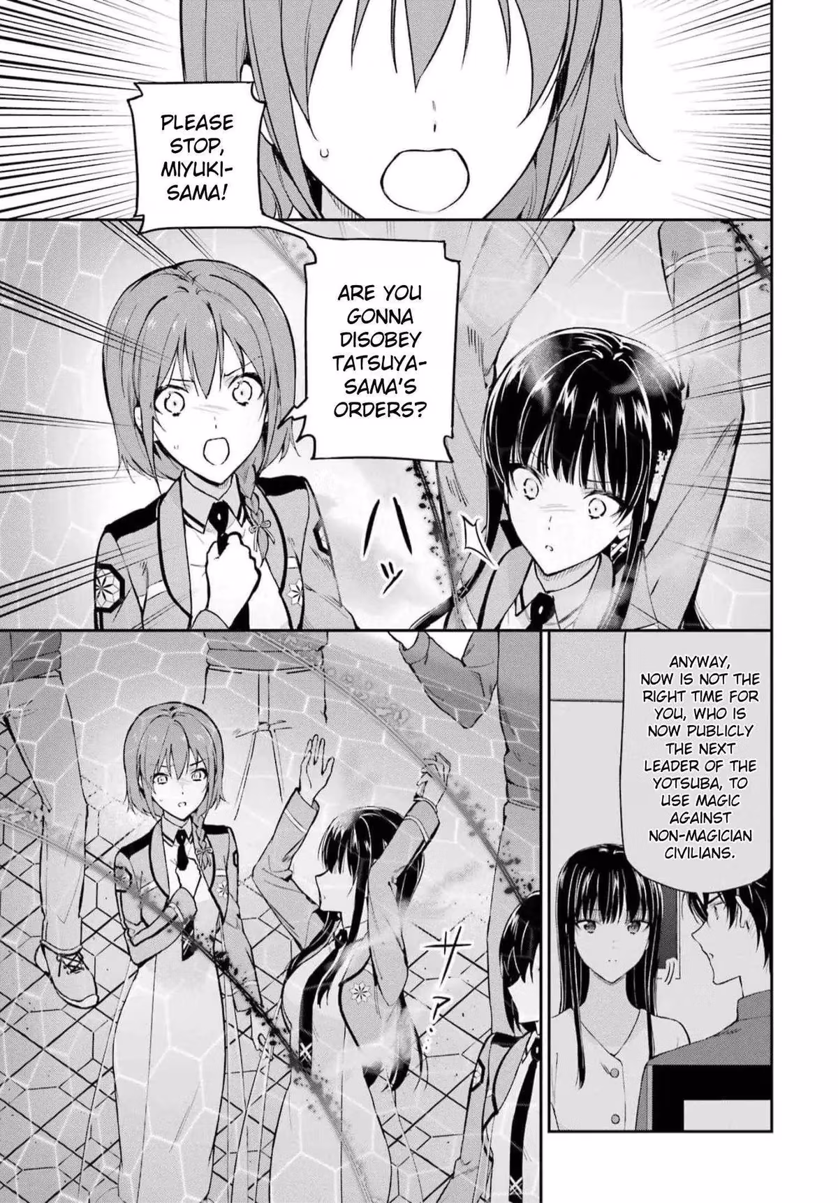Read The Irregular at Magic High School: Master Clans Summit chapter 36 image 6 on Lezhin