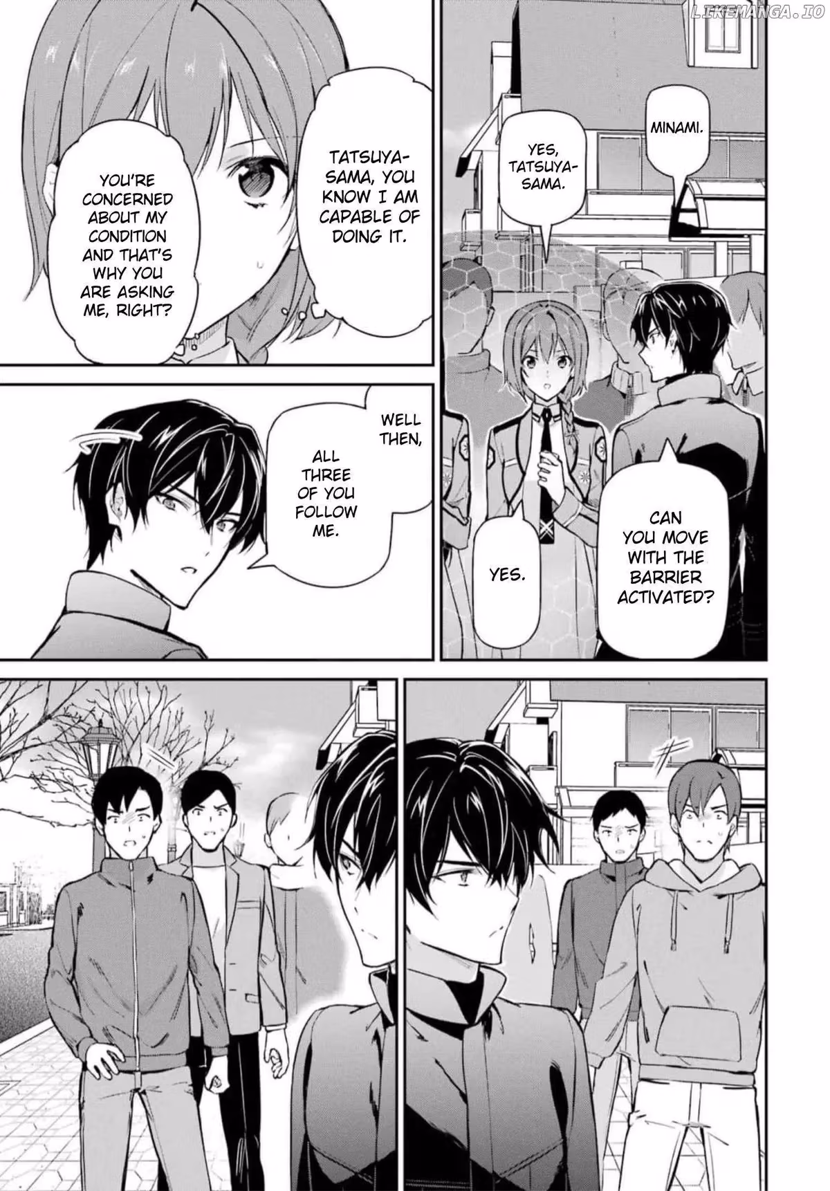 Read The Irregular at Magic High School: Master Clans Summit chapter 37 image 10 on Lezhin