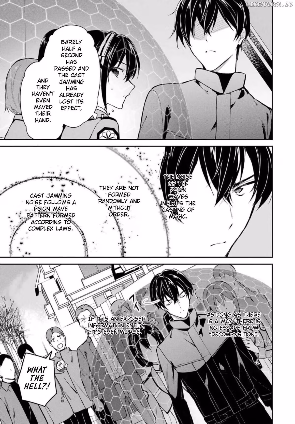 Read The Irregular at Magic High School: Master Clans Summit chapter 37 image 12 on Lezhin