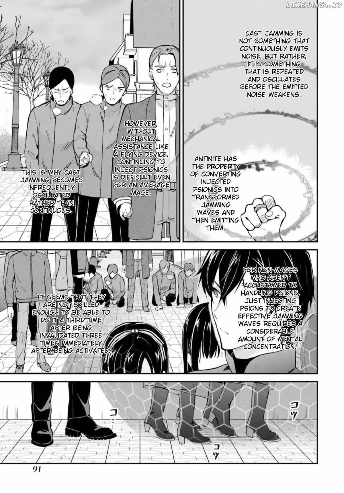 Read The Irregular at Magic High School: Master Clans Summit chapter 37 image 14 on Lezhin
