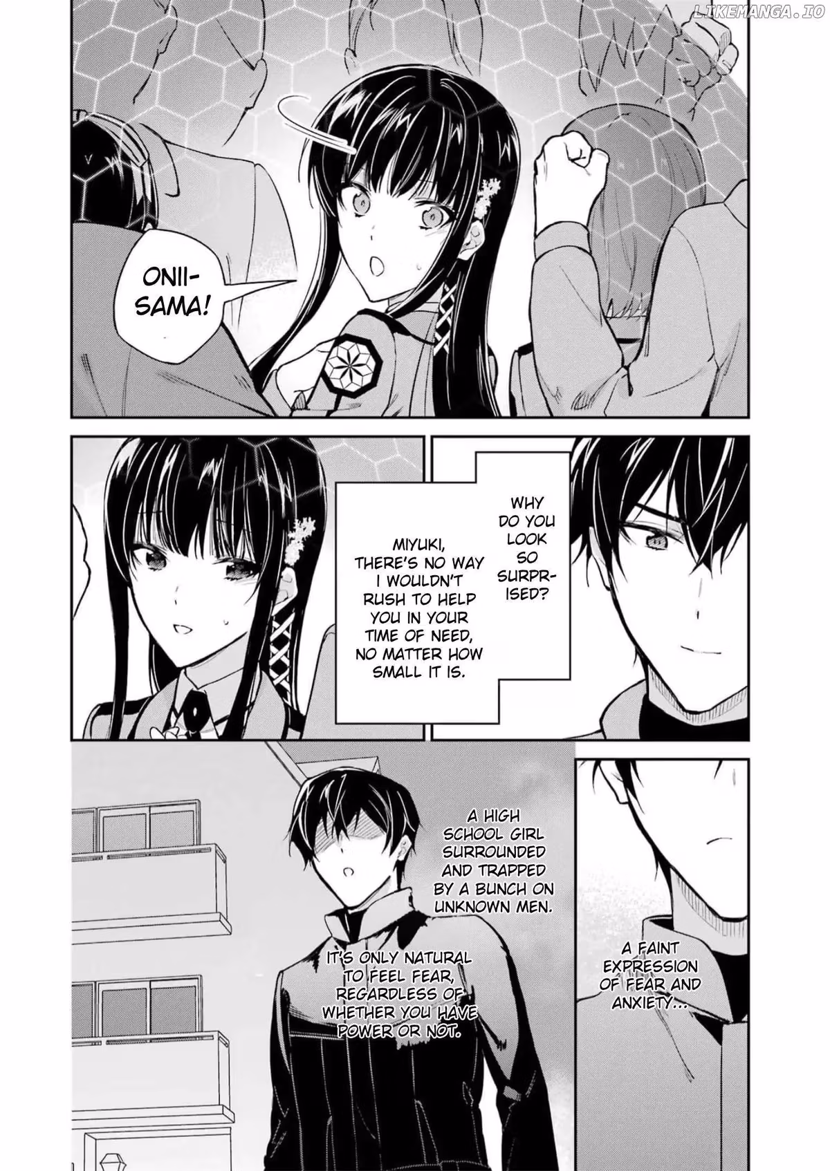 Read The Irregular at Magic High School: Master Clans Summit chapter 37 image 7 on Lezhin