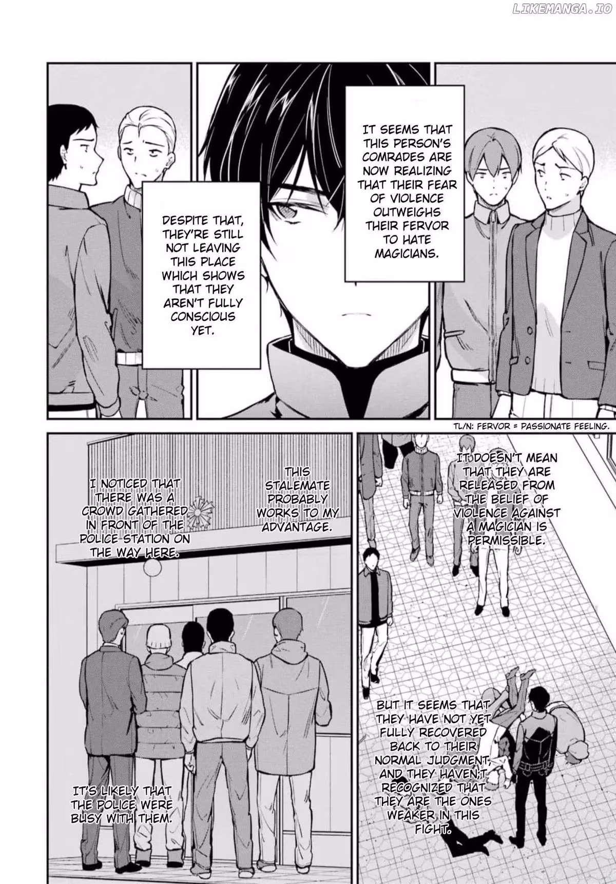 Read The Irregular at Magic High School: Master Clans Summit chapter 38 image 5 on Lezhin