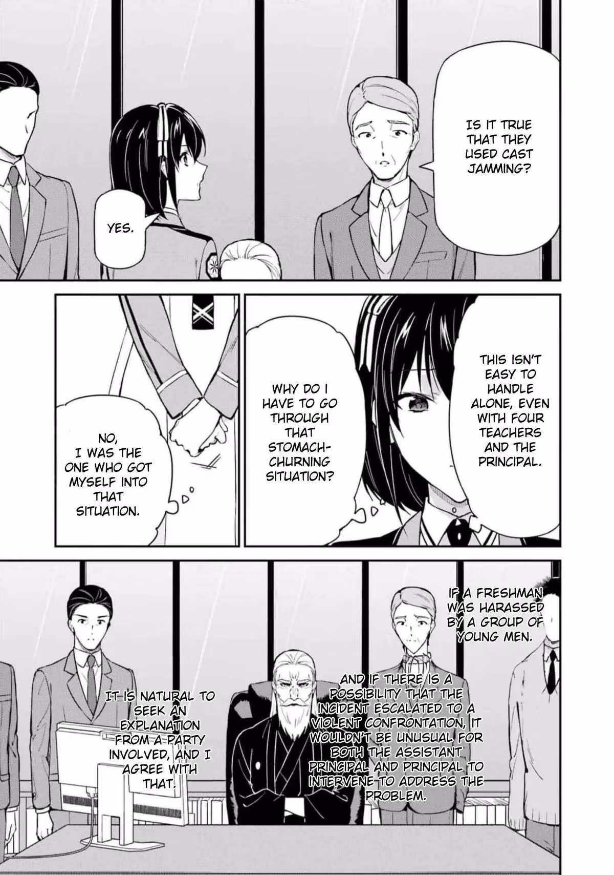 Read The Irregular at Magic High School: Master Clans Summit chapter 39 image 14 on Lezhin