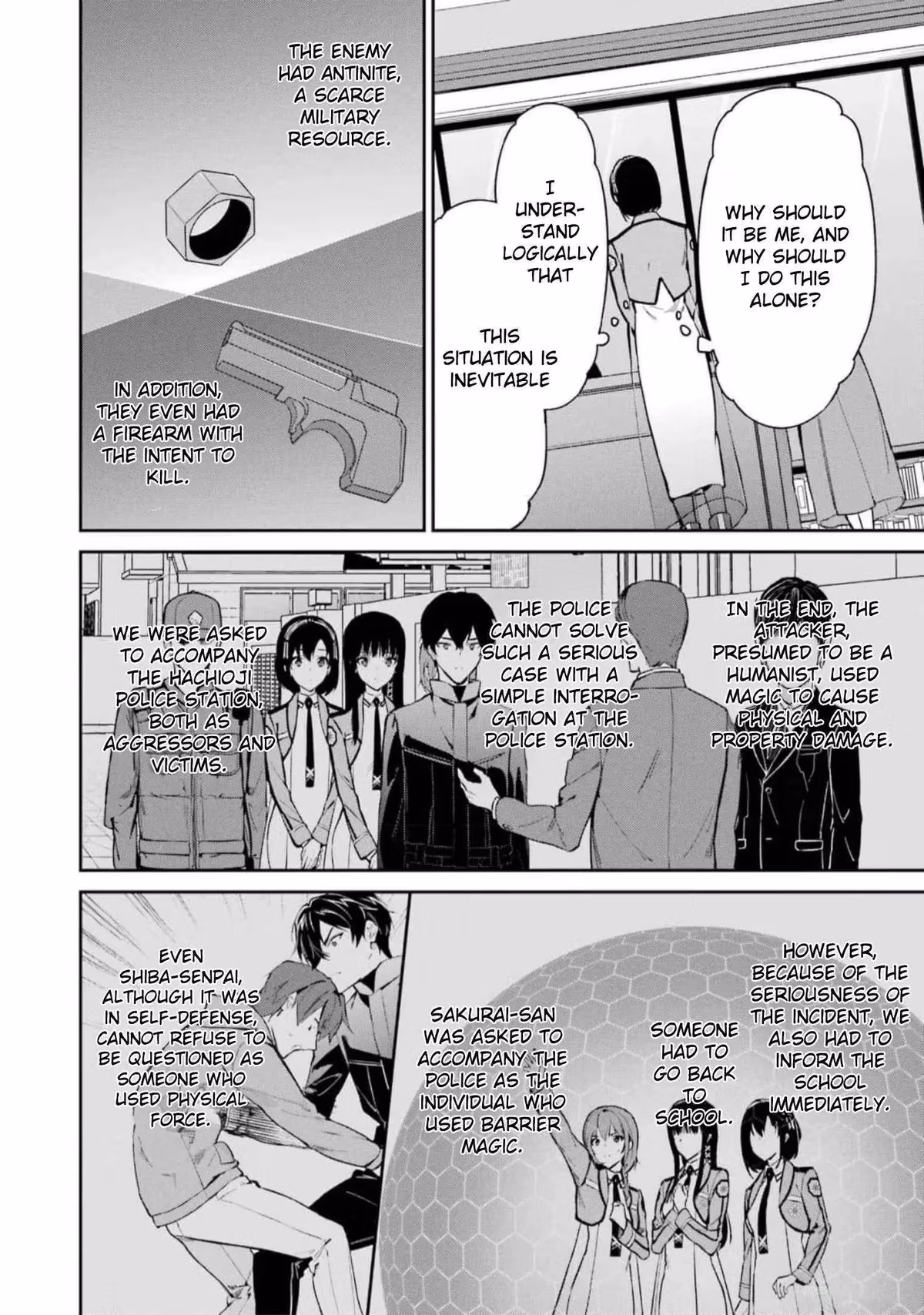 Read The Irregular at Magic High School: Master Clans Summit chapter 39 image 15 on Lezhin