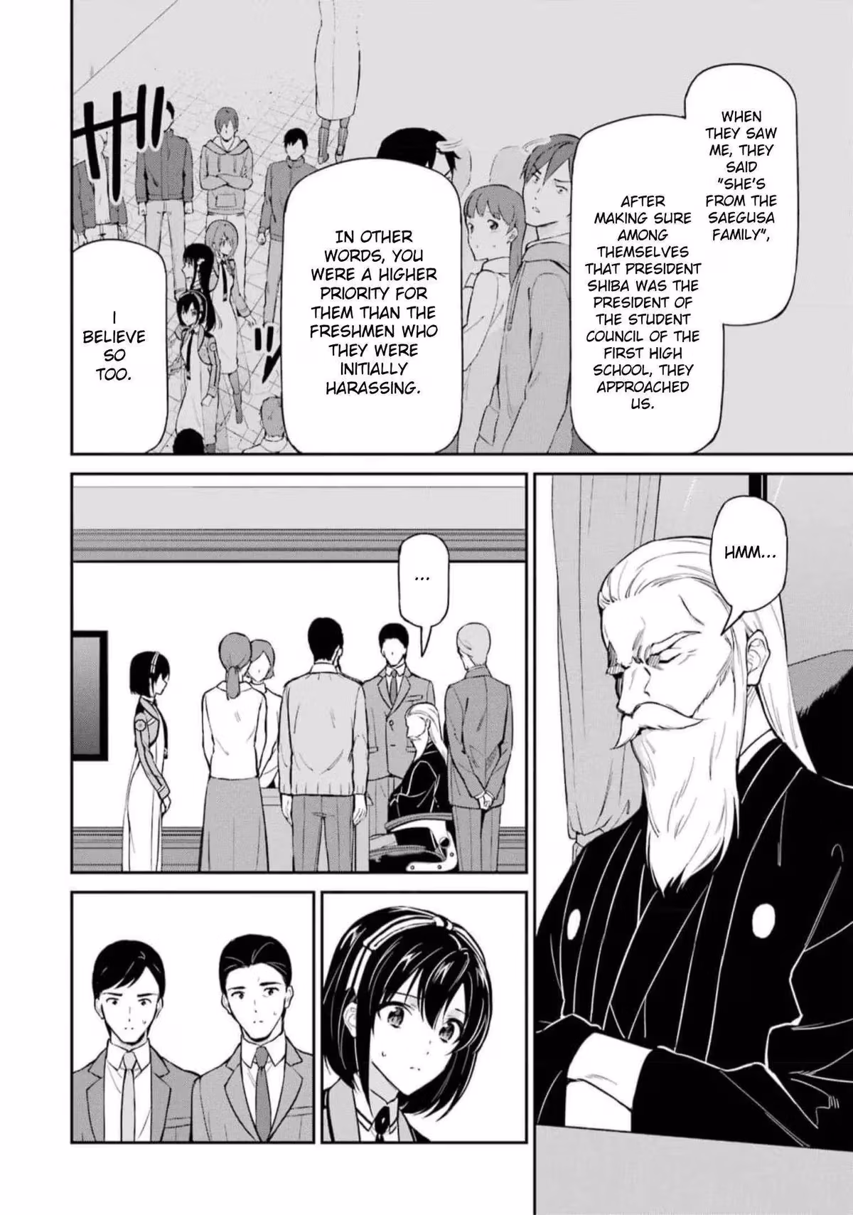 Read The Irregular at Magic High School: Master Clans Summit chapter 39 image 17 on Lezhin