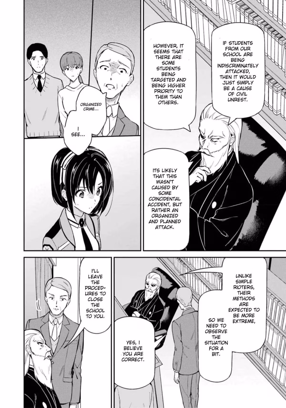 Read The Irregular at Magic High School: Master Clans Summit chapter 39 image 19 on Lezhin