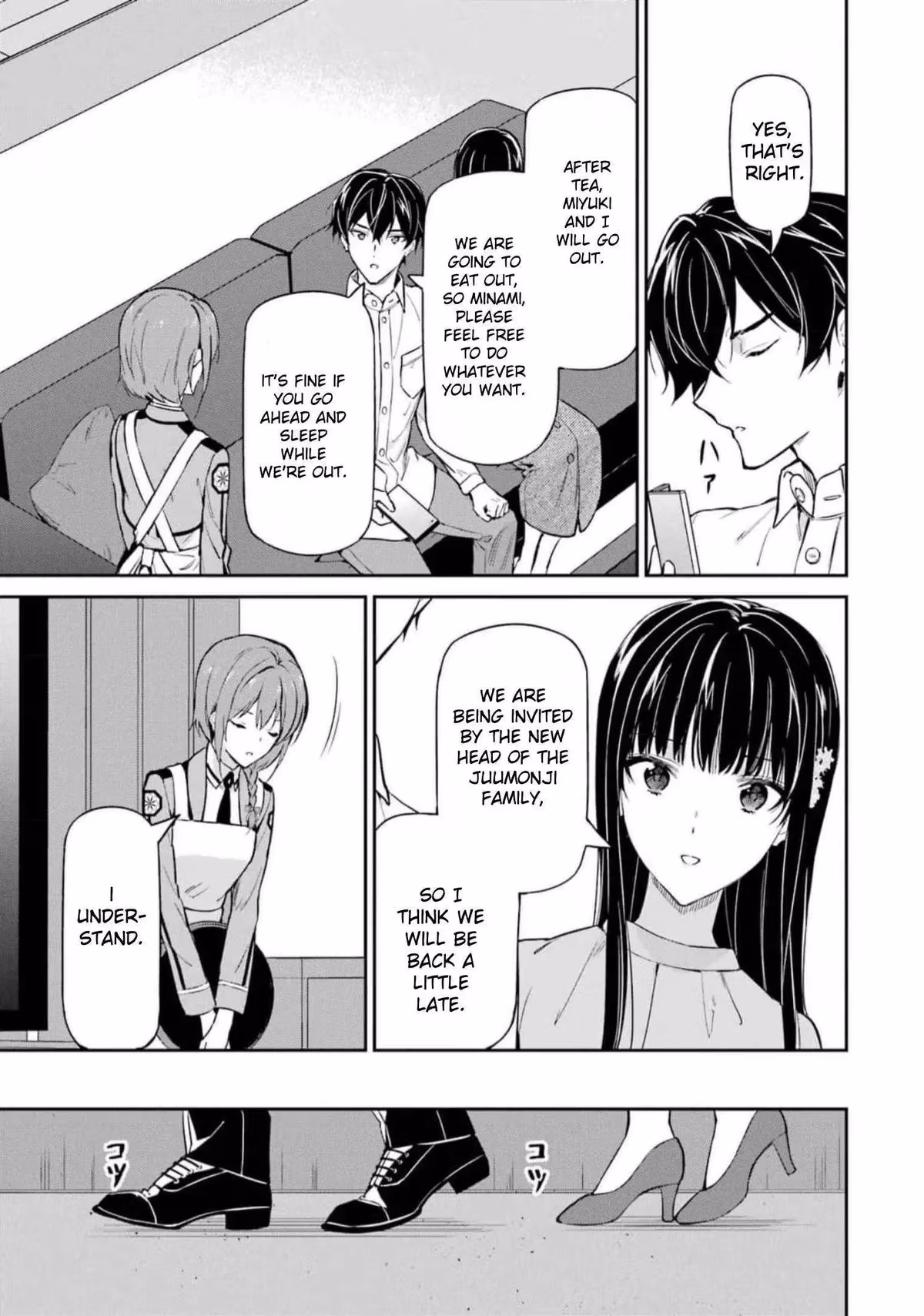 Read The Irregular at Magic High School: Master Clans Summit chapter 39 image 24 on Lezhin