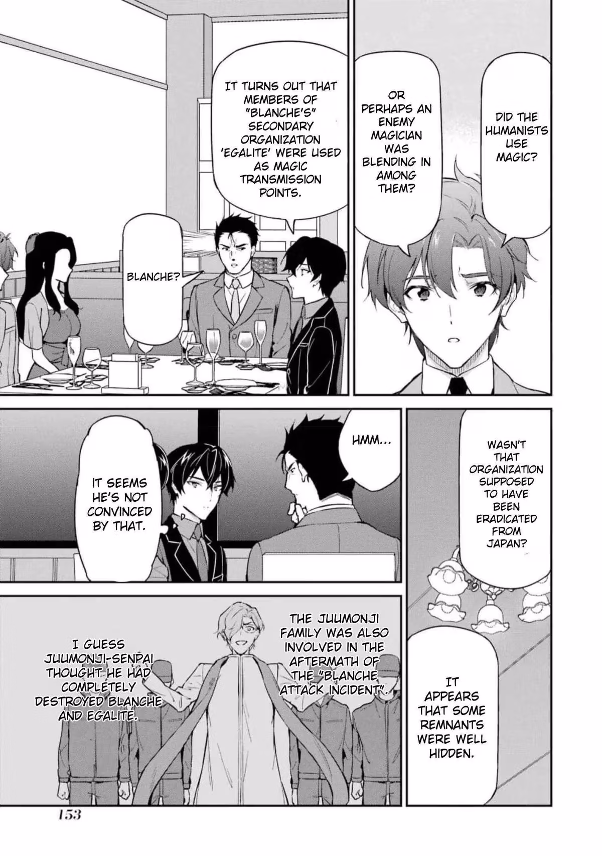 Read The Irregular at Magic High School: Master Clans Summit chapter 39 image 28 on Lezhin