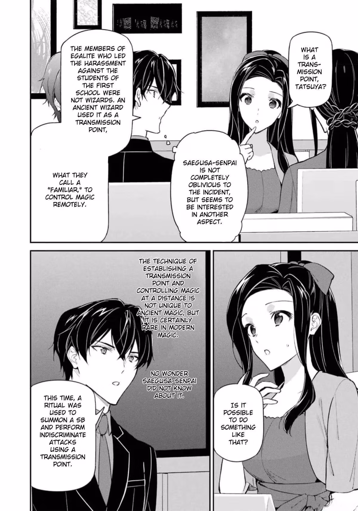 Read The Irregular at Magic High School: Master Clans Summit chapter 39 image 29 on Lezhin