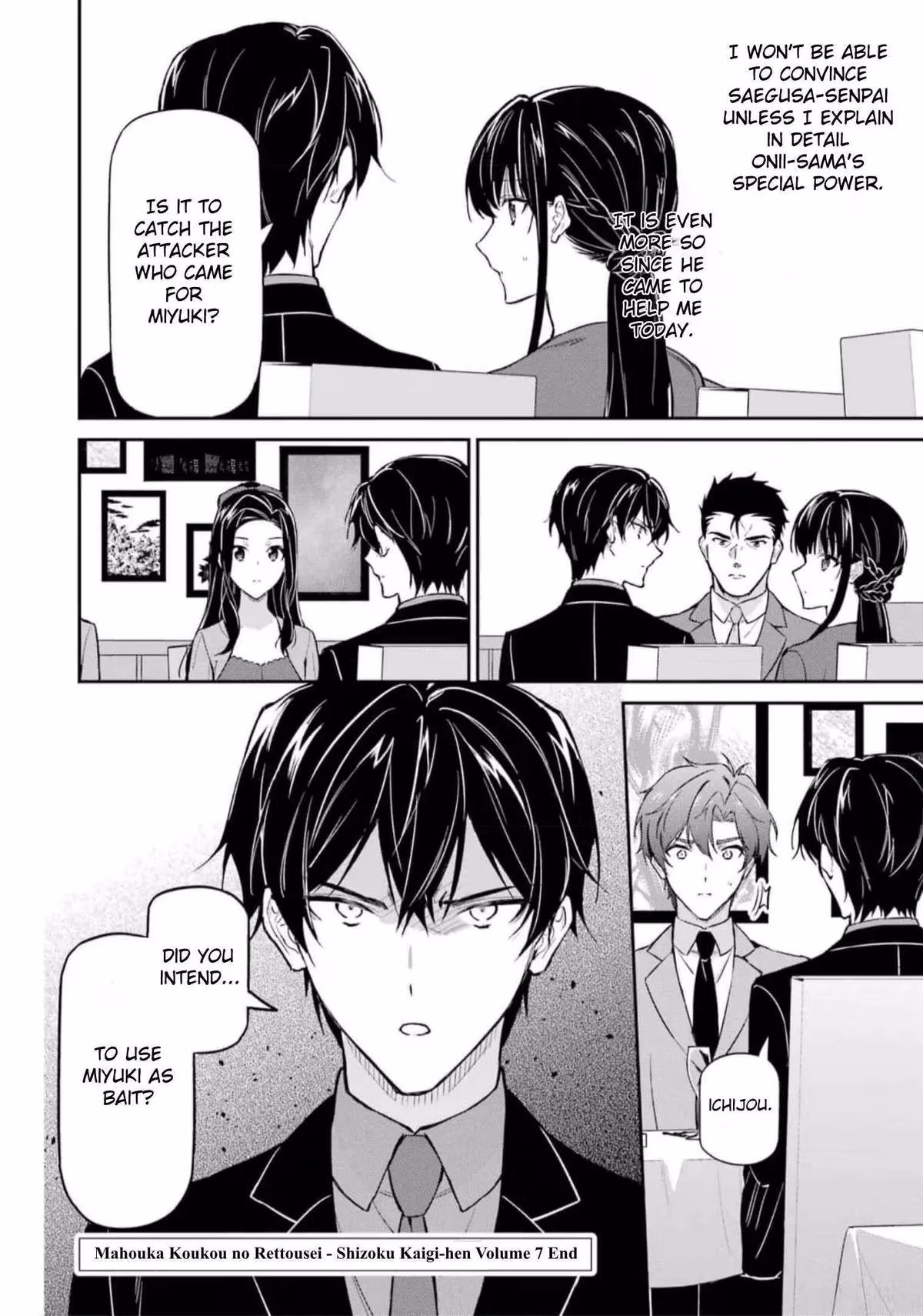 Read The Irregular at Magic High School: Master Clans Summit chapter 39 image 35 on Lezhin