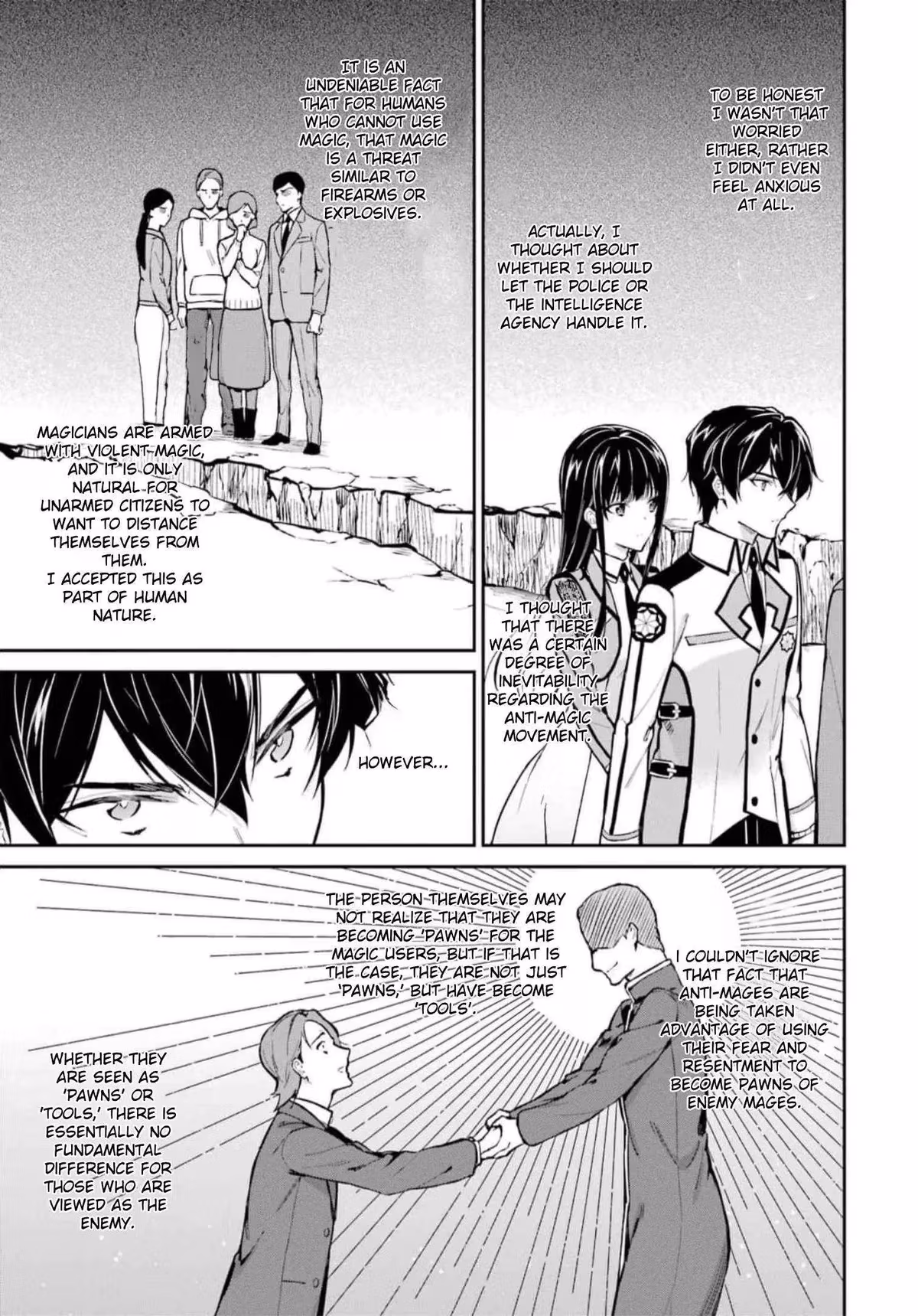 Read The Irregular at Magic High School: Master Clans Summit chapter 39 image 4 on Lezhin