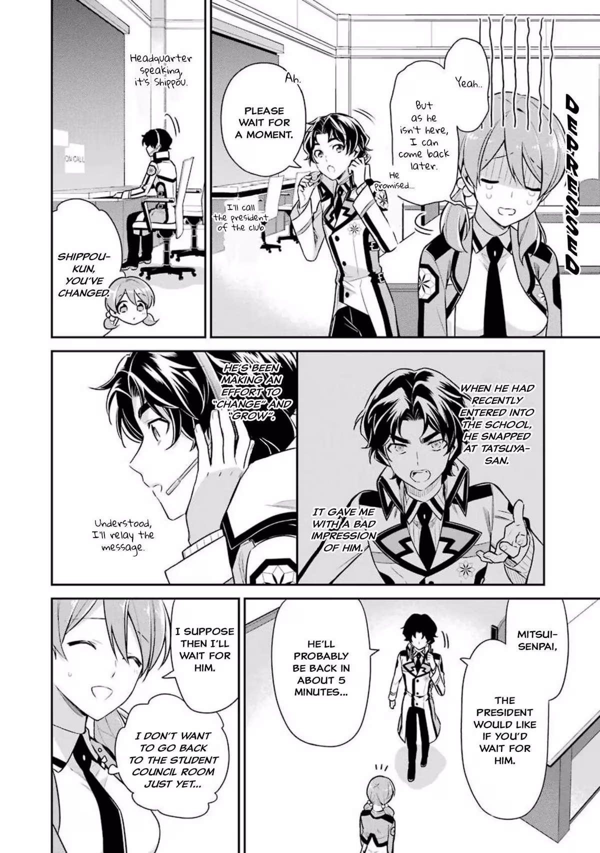 Read The Irregular at Magic High School: Master Clans Summit chapter 4 image 15 on Lezhin