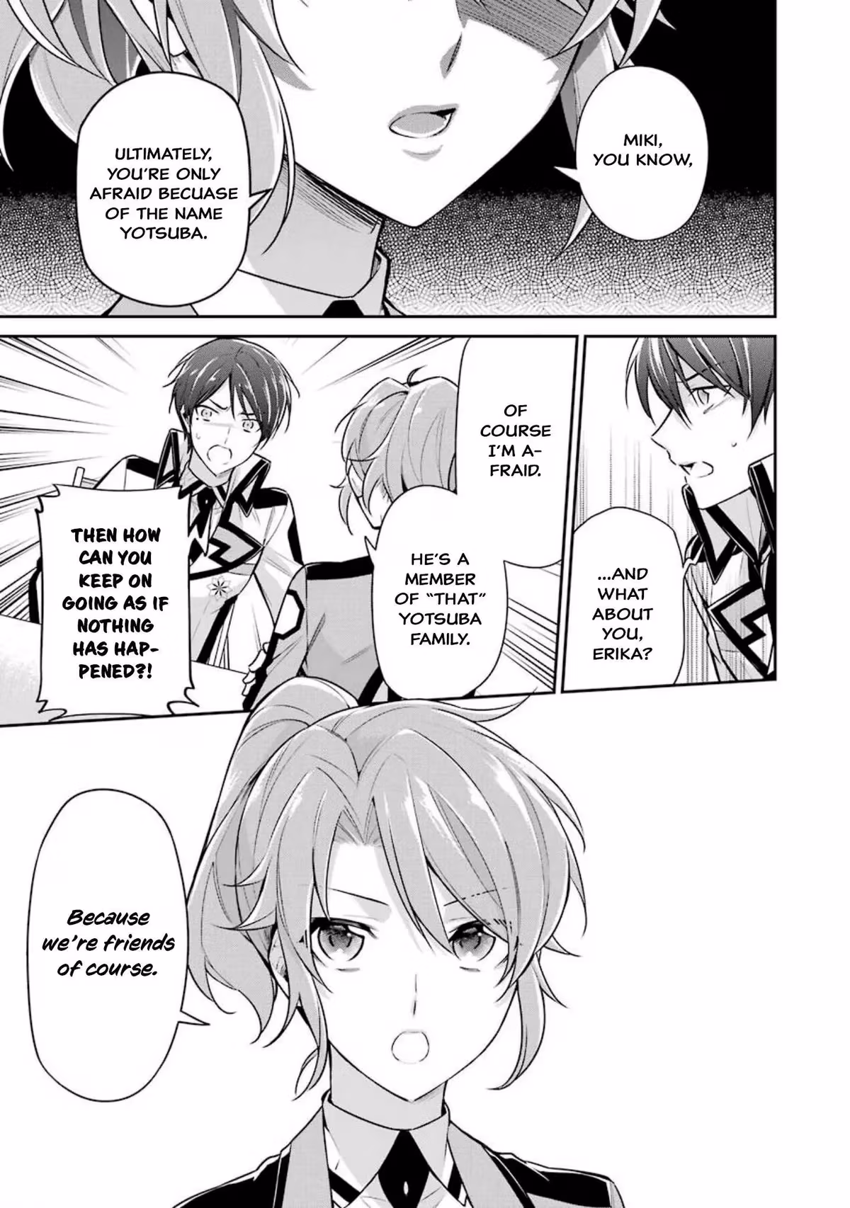 Read The Irregular at Magic High School: Master Clans Summit chapter 4 image 6 on Lezhin