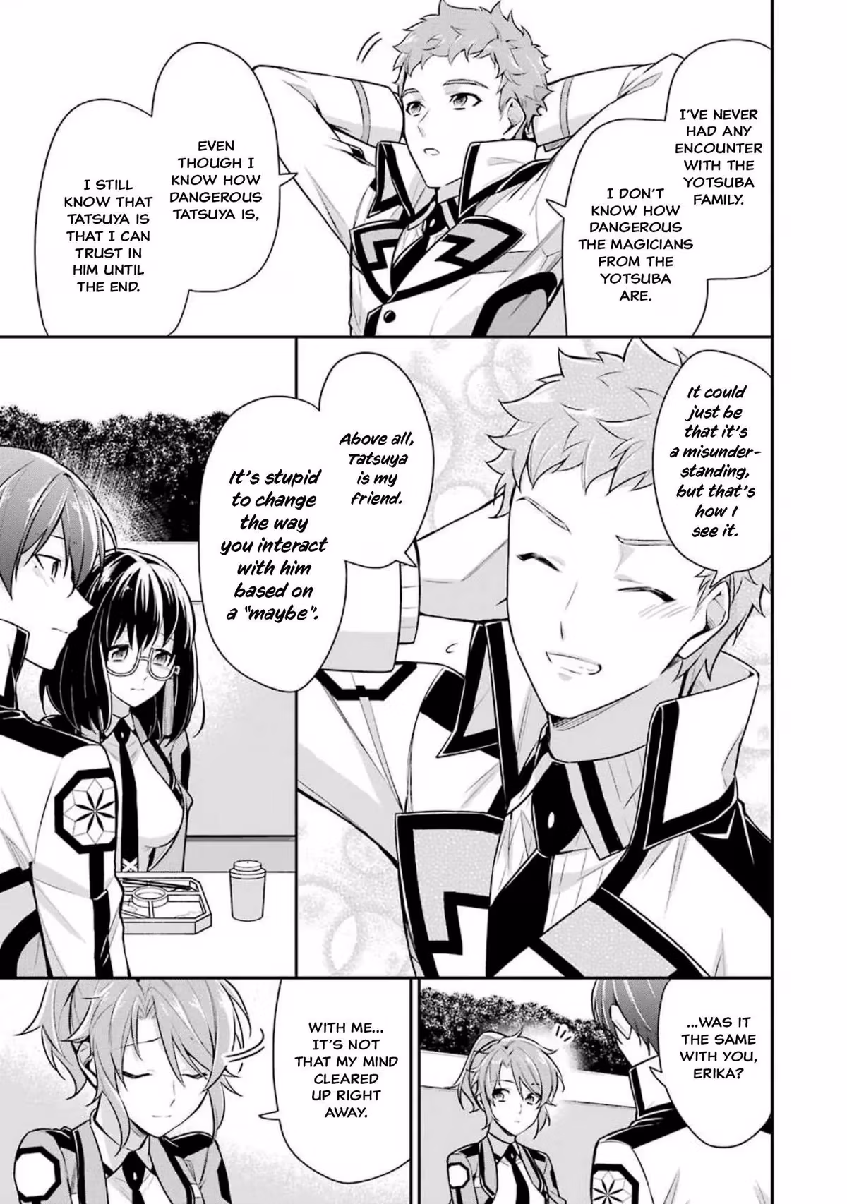 Read The Irregular at Magic High School: Master Clans Summit chapter 4 image 8 on Lezhin