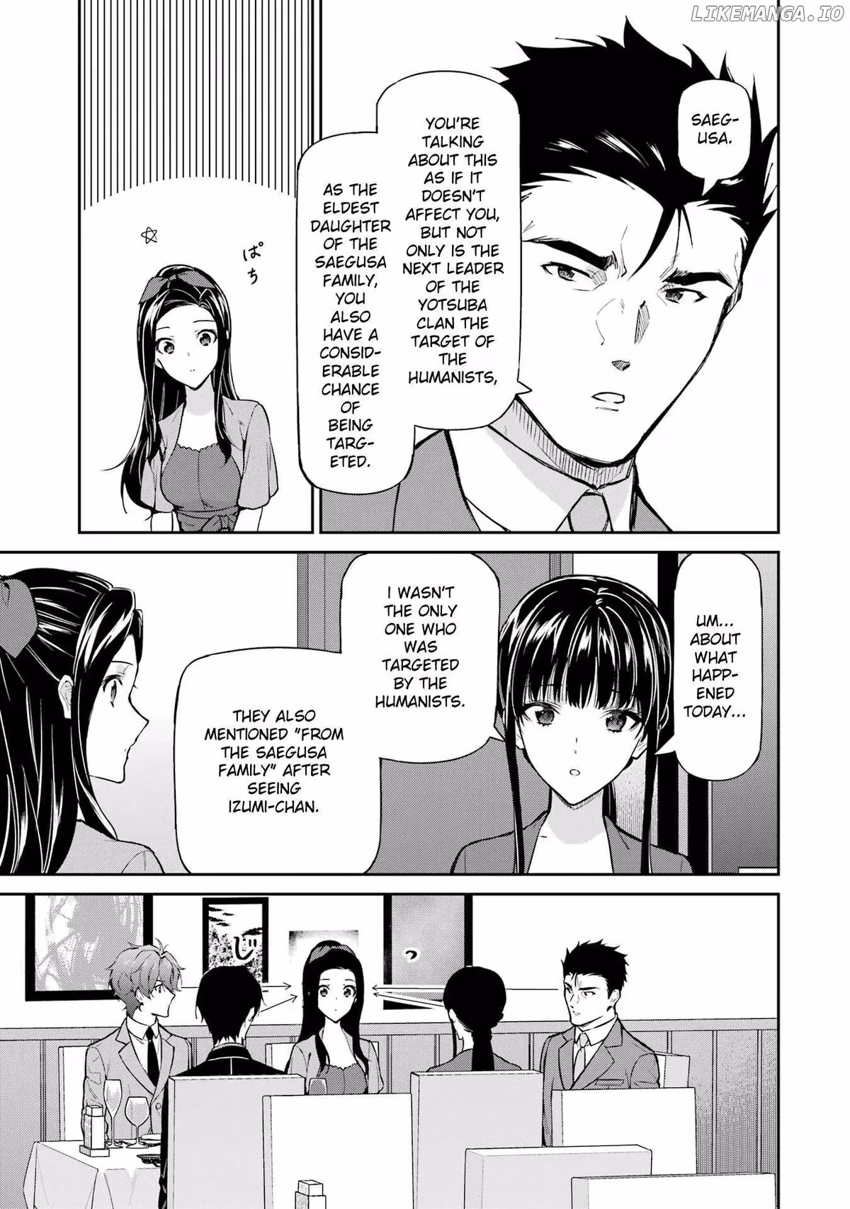 Read The Irregular at Magic High School: Master Clans Summit chapter 40 image 10 on Lezhin