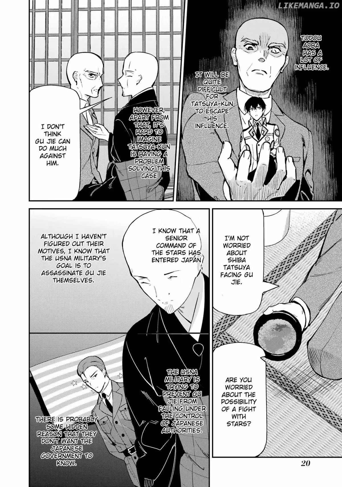 Read The Irregular at Magic High School: Master Clans Summit chapter 40 image 21 on Lezhin