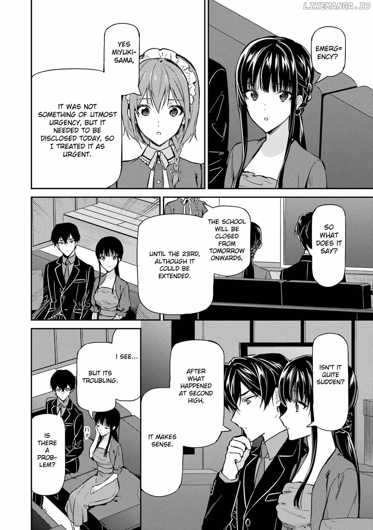 Read The Irregular at Magic High School: Master Clans Summit chapter 40 image 27 on Lezhin
