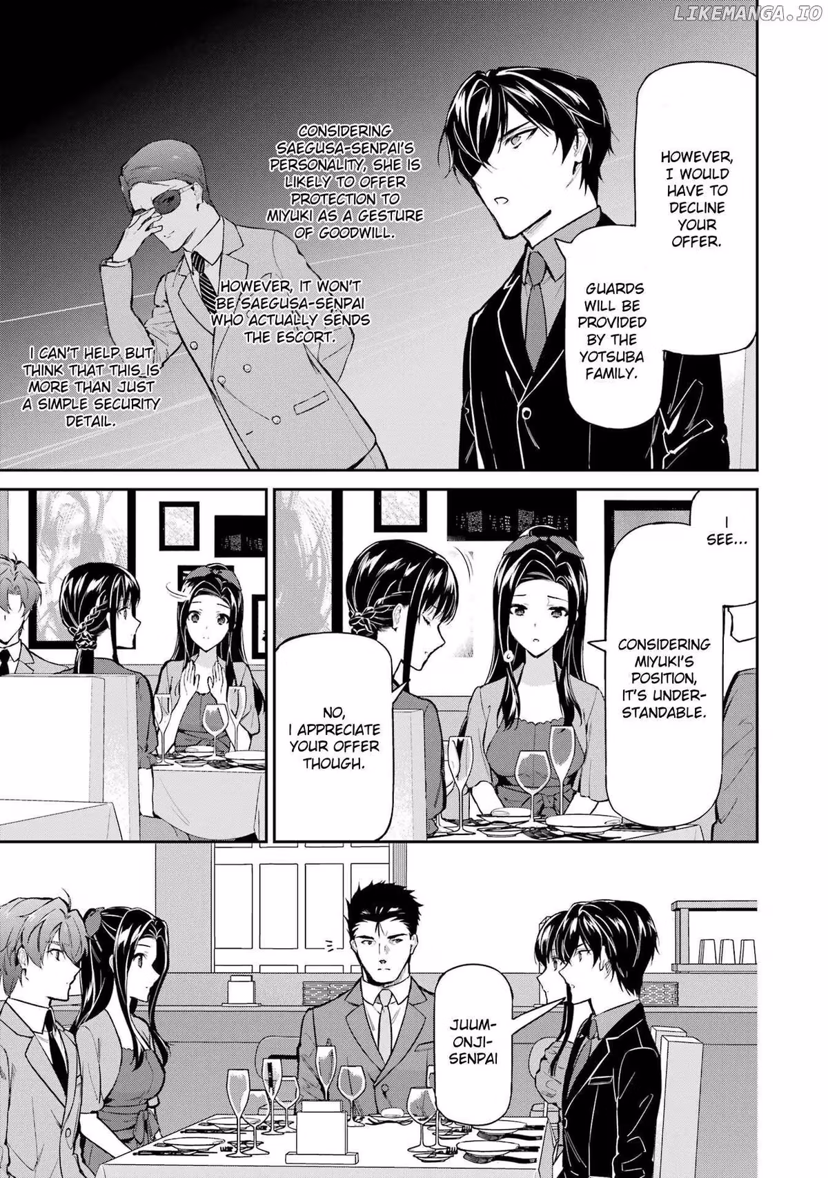 Read The Irregular at Magic High School: Master Clans Summit chapter 40 image 8 on Lezhin