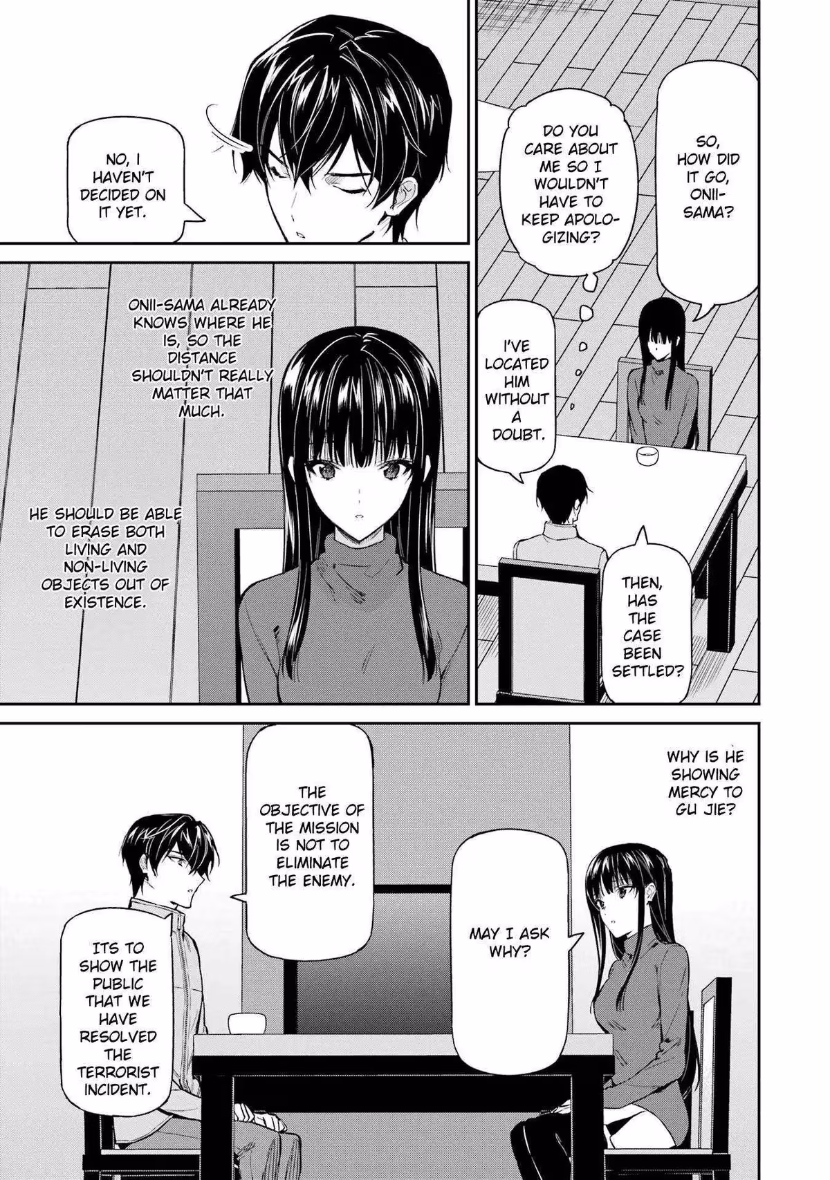 Read The Irregular at Magic High School: Master Clans Summit chapter 42 image 12 on Lezhin