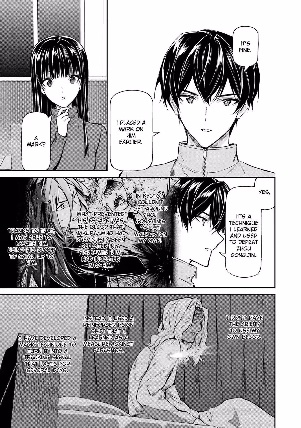 Read The Irregular at Magic High School: Master Clans Summit chapter 42 image 14 on Lezhin