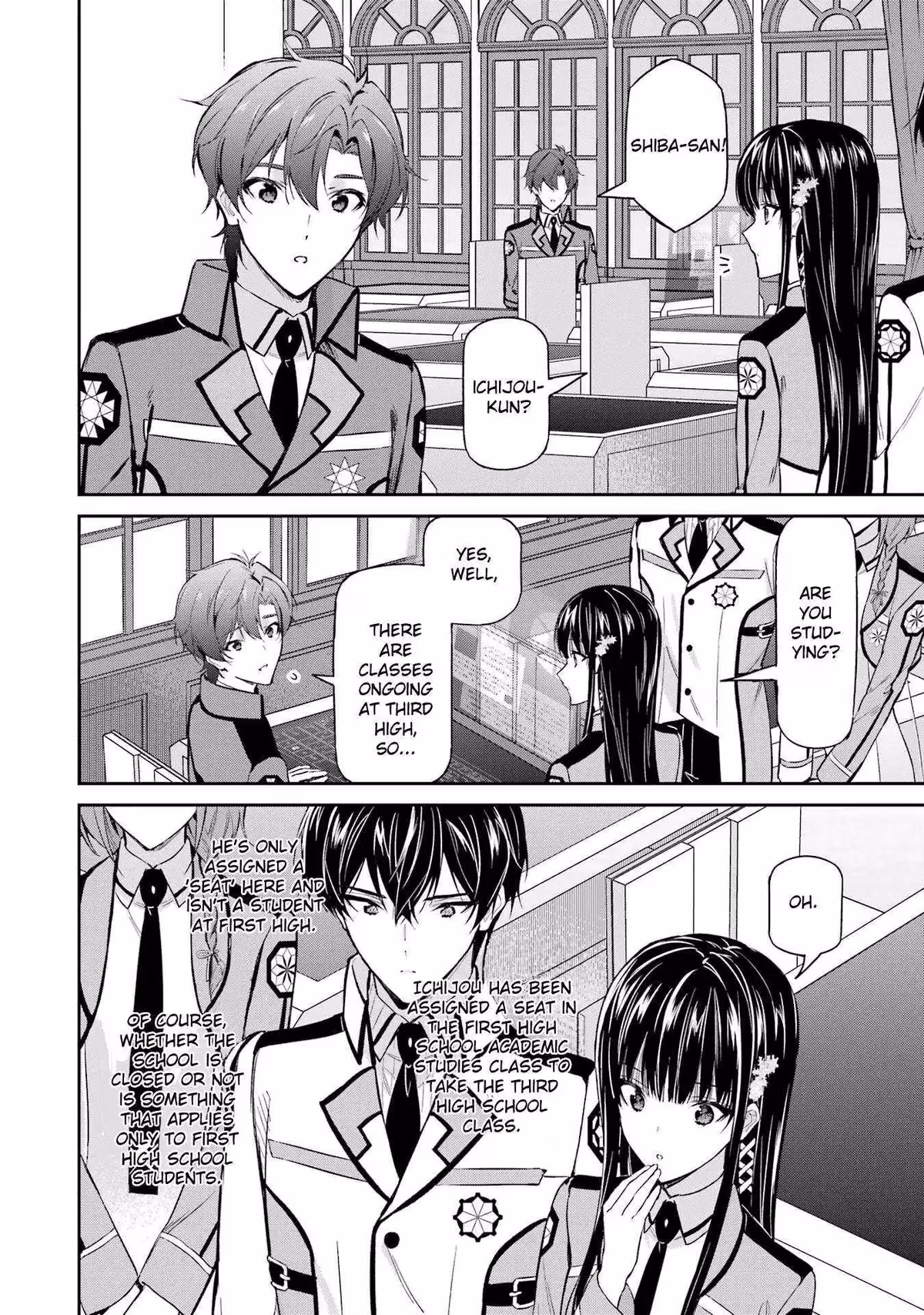 Read The Irregular at Magic High School: Master Clans Summit chapter 42 image 21 on Lezhin