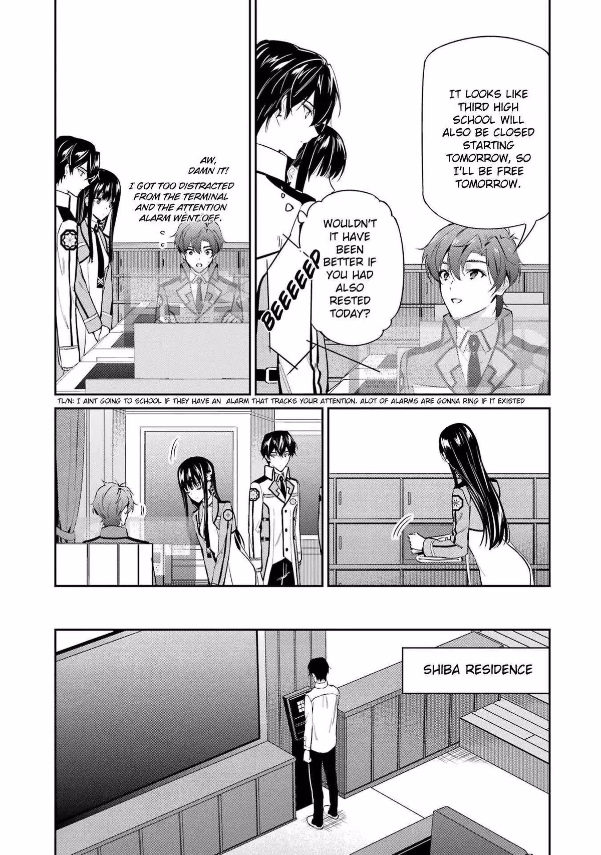 Read The Irregular at Magic High School: Master Clans Summit chapter 42 image 22 on Lezhin