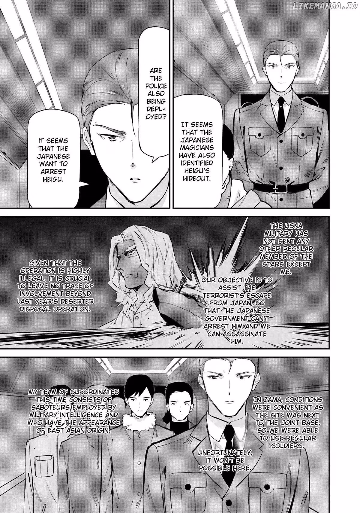 Read The Irregular at Magic High School: Master Clans Summit chapter 43 image 14 on Lezhin