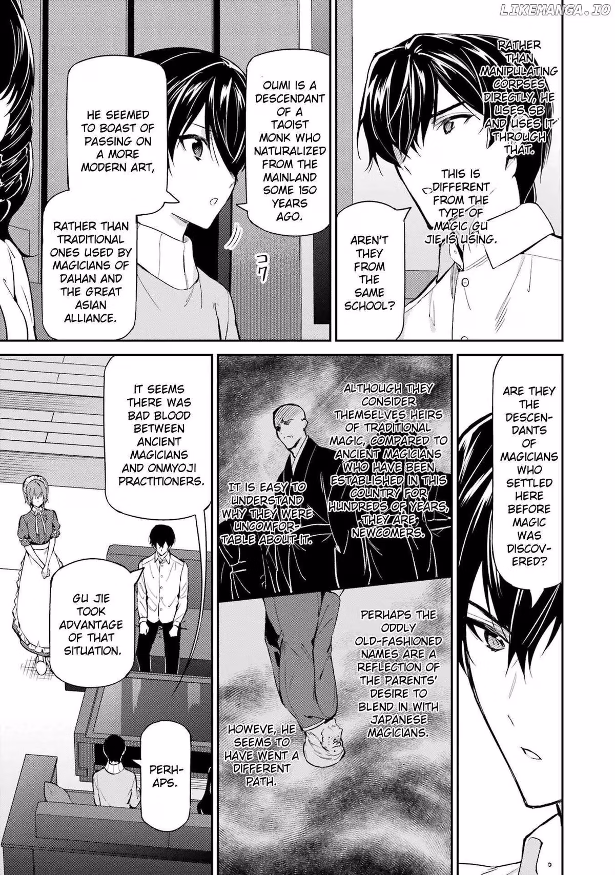 Read The Irregular at Magic High School: Master Clans Summit chapter 43 image 4 on Lezhin