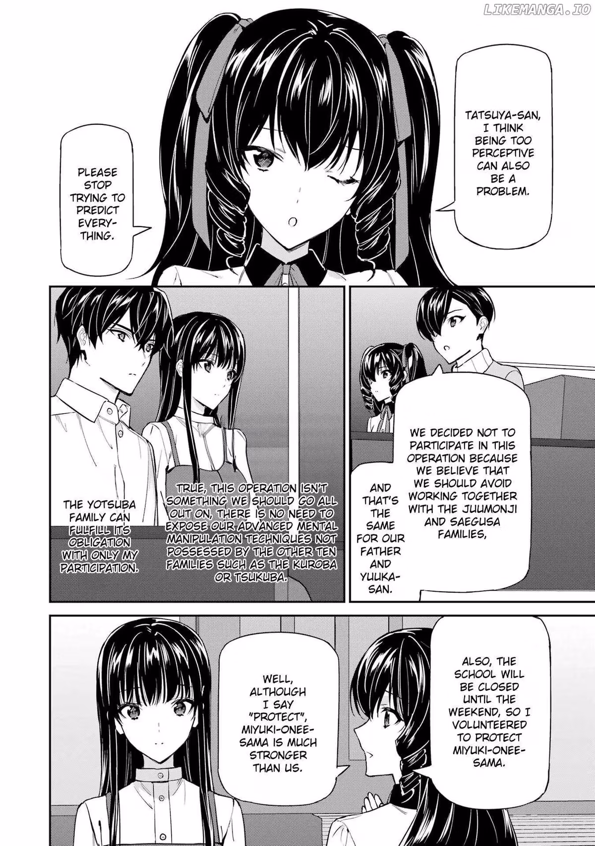 Read The Irregular at Magic High School: Master Clans Summit chapter 43 image 9 on Lezhin