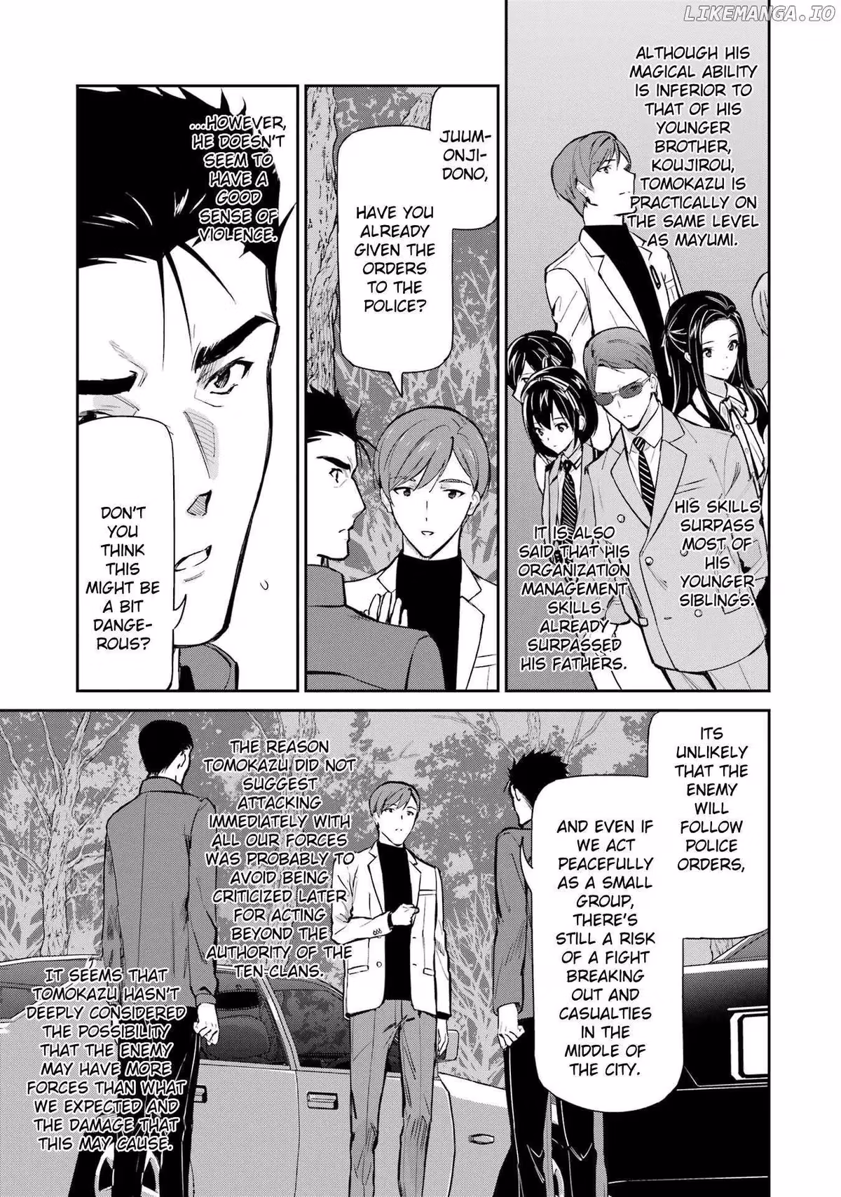 Read The Irregular at Magic High School: Master Clans Summit chapter 44 image 2 on Lezhin