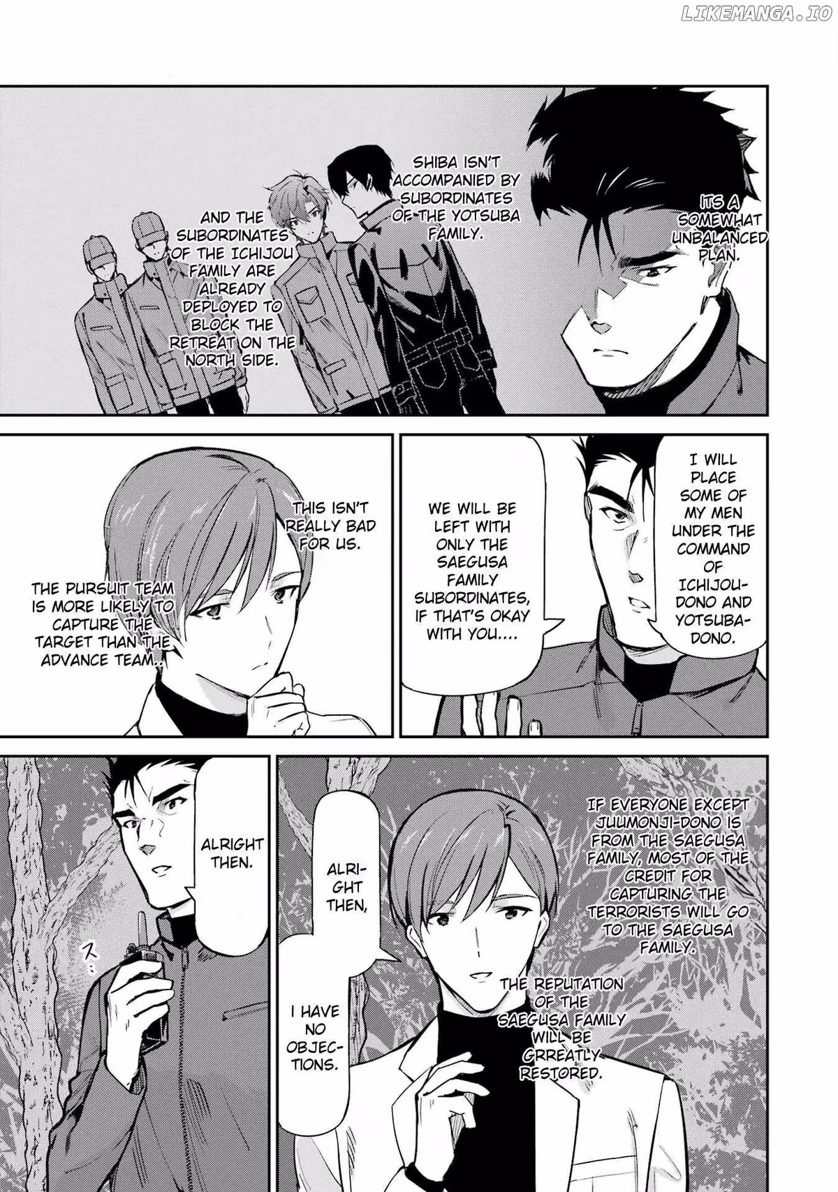 Read The Irregular at Magic High School: Master Clans Summit chapter 44 image 4 on Lezhin